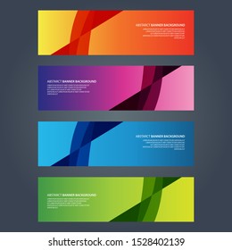 Vector Abstract design banner web template