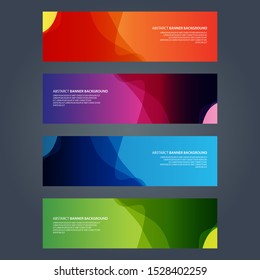 Vector Abstract design banner web template