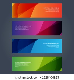 Vector Abstract design banner web template