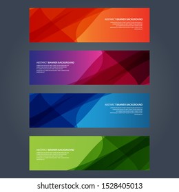 Vector Abstract design banner web template