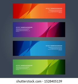 Vector Abstract design banner web template