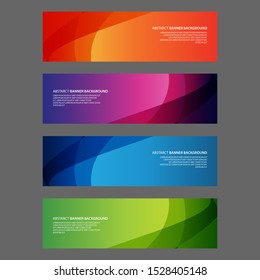 Vector Abstract design banner web template