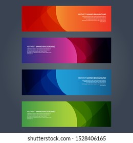 Vector Abstract design banner web template