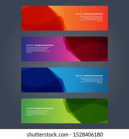 Vector Abstract design banner web template