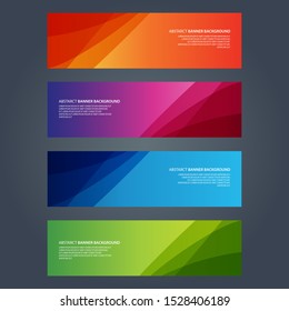 Vector Abstract design banner web template