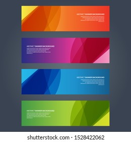 Vector Abstract design banner web template