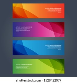 Vector Abstract design banner web template