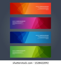 Vector Abstract design banner web template