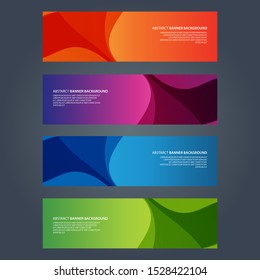 Vector Abstract design banner web template
