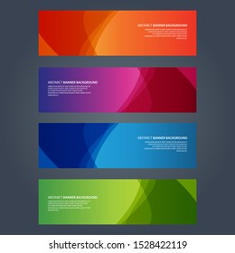 Vector Abstract design banner web template