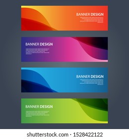 Vector Abstract design banner web template