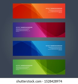 Vector Abstract design banner web template