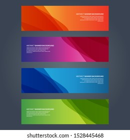 Vector Abstract design banner web template