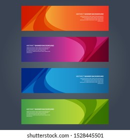 Vector Abstract design banner web template