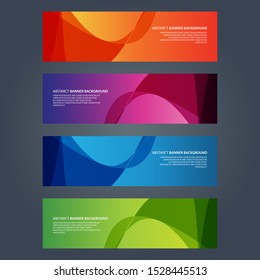 Vector Abstract design banner web template