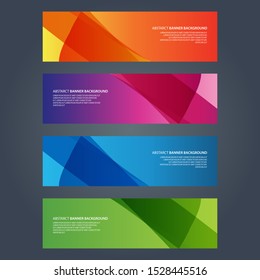 Vector Abstract design banner web template