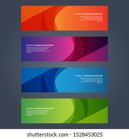 Vector Abstract design banner web template