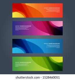 Vector Abstract design banner web template