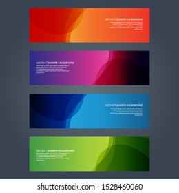 Vector Abstract design banner web template