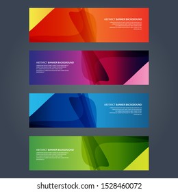 Vector Abstract design banner web template
