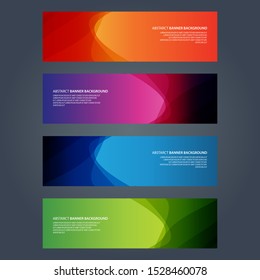 Vector Abstract design banner web template