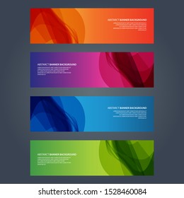 Vector Abstract design banner web template