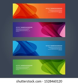 Vector Abstract design banner web template