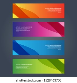 Vector Abstract design banner web template