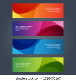 Vector Abstract design banner web template