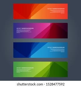 Vector Abstract design banner web template