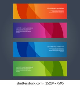 Vector Abstract design banner web template