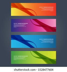 Vector Abstract design banner web template
