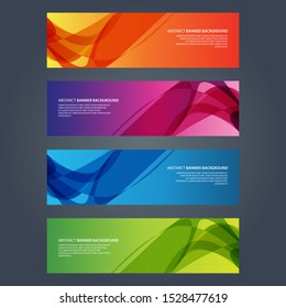 Vector Abstract design banner web template