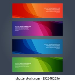 Vector Abstract design banner web template