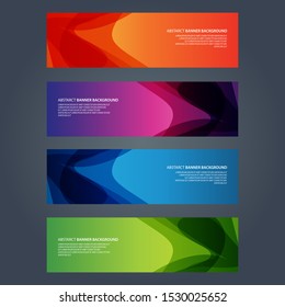 Vector Abstract design banner web template