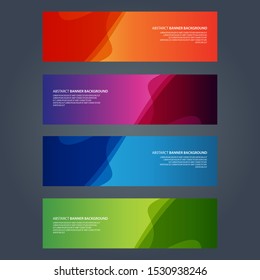 Vector Abstract design banner web template