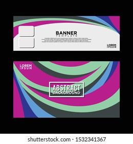Vector abstract design for banner web template and background 