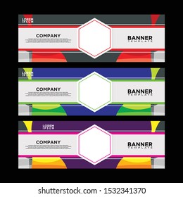 Vector abstract design for banner web template and background 