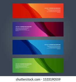 Vector Abstract design banner web template