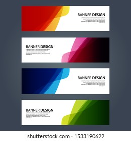 Vector Abstract design banner web template