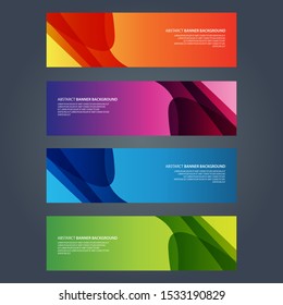Vector Abstract design banner web template