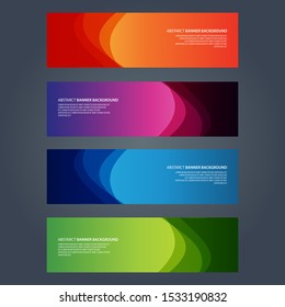Vector Abstract design banner web template