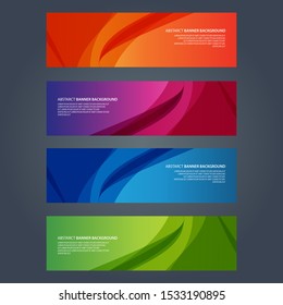Vector Abstract design banner web template