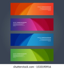 Vector Abstract design banner web template