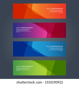 Vector Abstract design banner web template