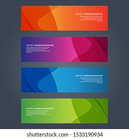 Vector Abstract design banner web template