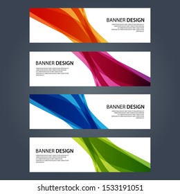 Vector Abstract design banner web template