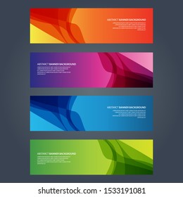 Vector Abstract design banner web template