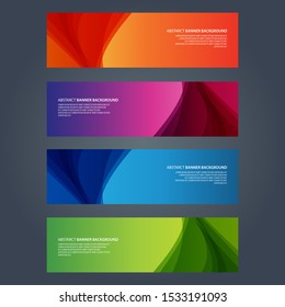 Vector Abstract design banner web template