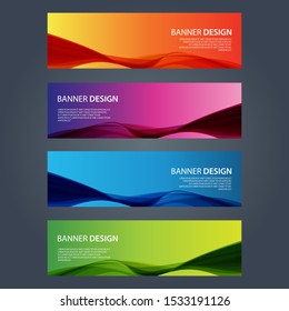 Vector Abstract design banner web template
